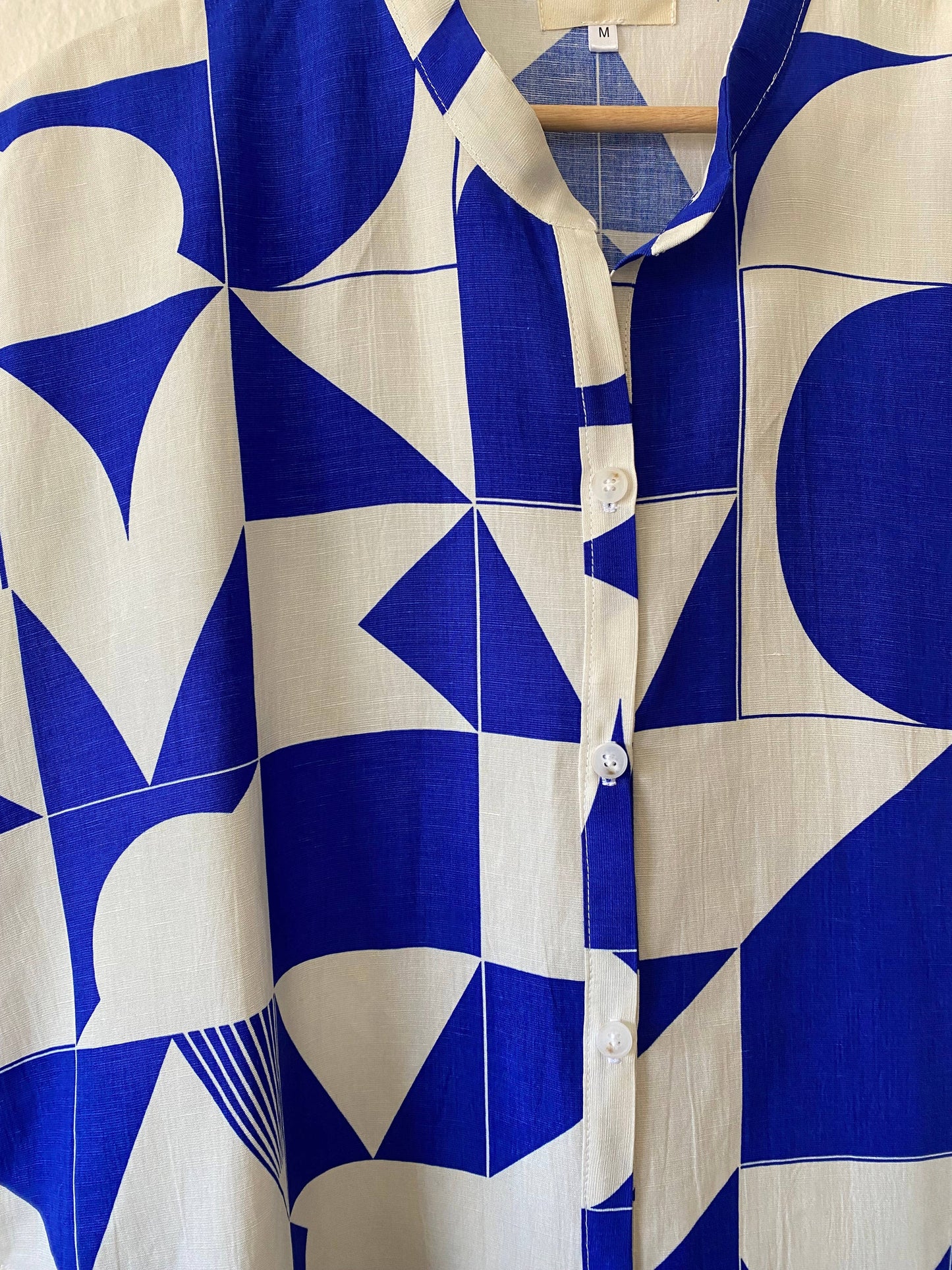 Deep Blue Shirt Dress by Joolee