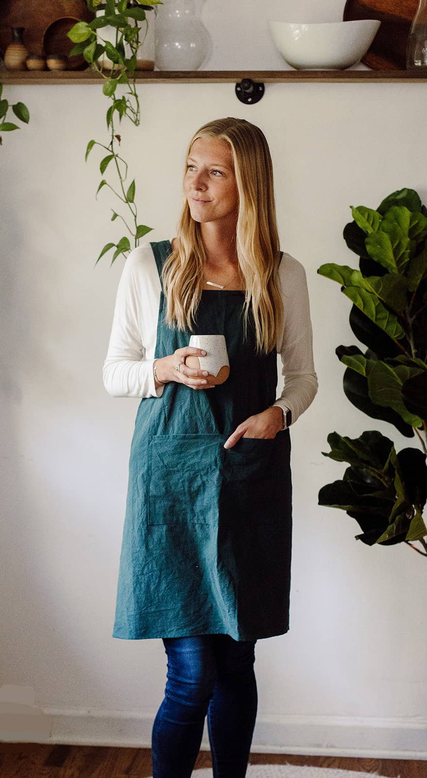 Cate Paper Co. - Cross Back Apron