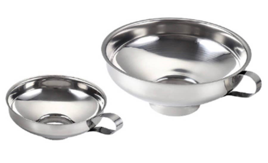 Stainless Steel Funnel | Large