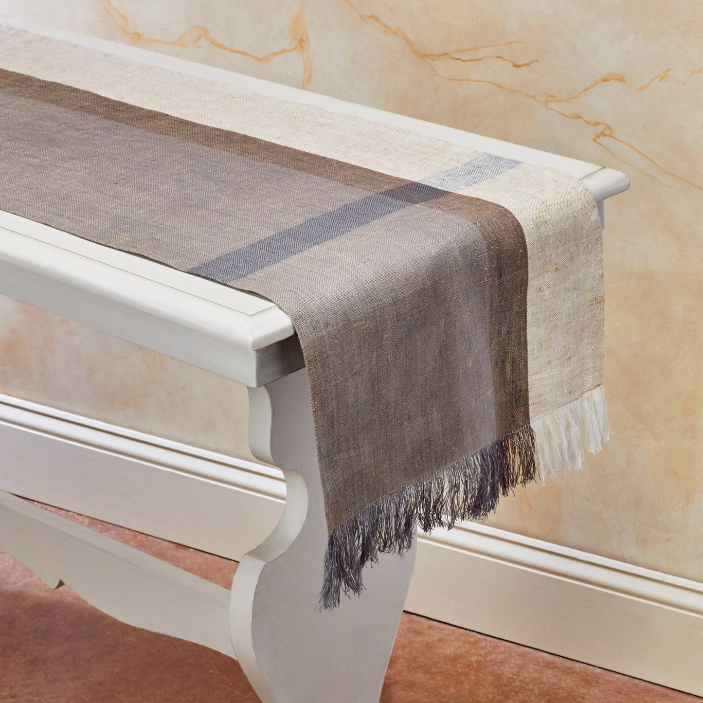 Fair Trade Handwoven Linen Runner