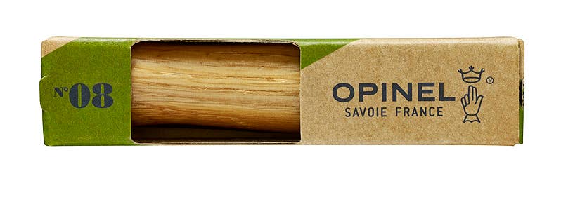 Opinel - No.08 Stainless Steel Olive Folding Knives: Olive
