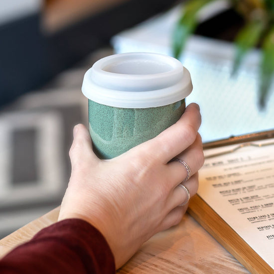 12oz Ceramic Travel Mug