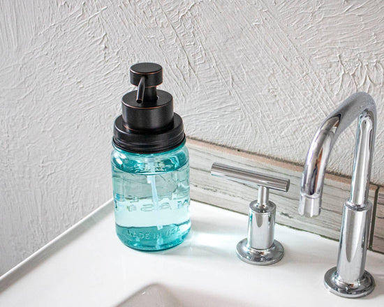 Foaming Soap Pump Regular Mouth: Satin