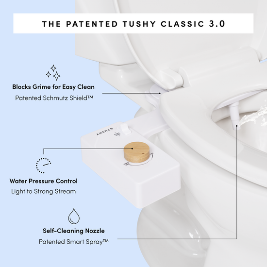 TUSHY - Classic 3.0 Bidet: Bamboo