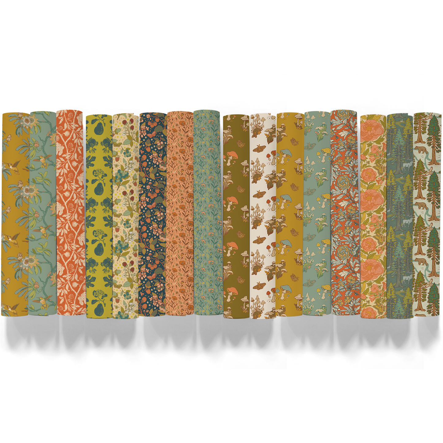 Recyclable Gift Wrap | Berries by Mustard Beetle
