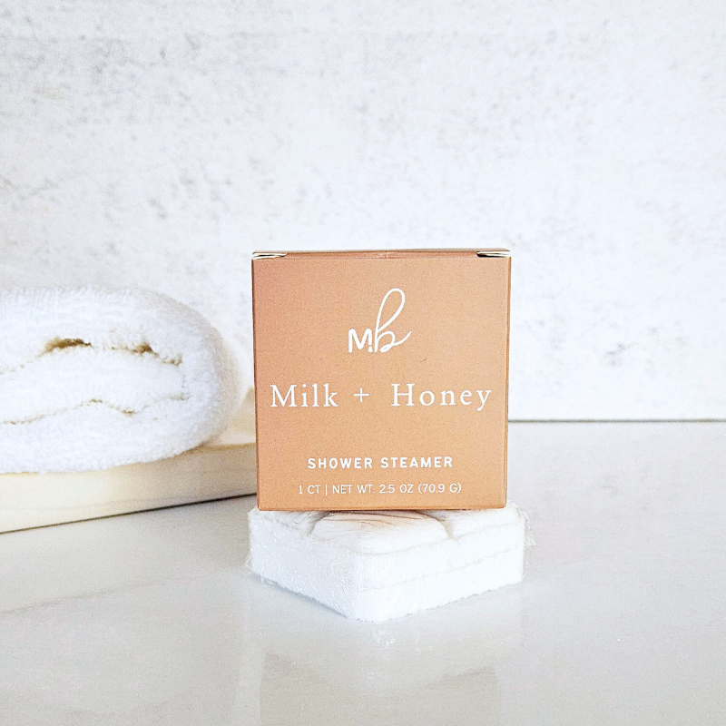 Milk + Body - Shower Steamer: Milk + Honey 2.5oz