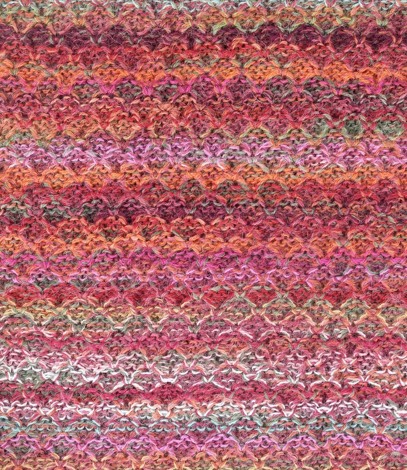 Alpaca Infinity Scarf | Saffron Printed