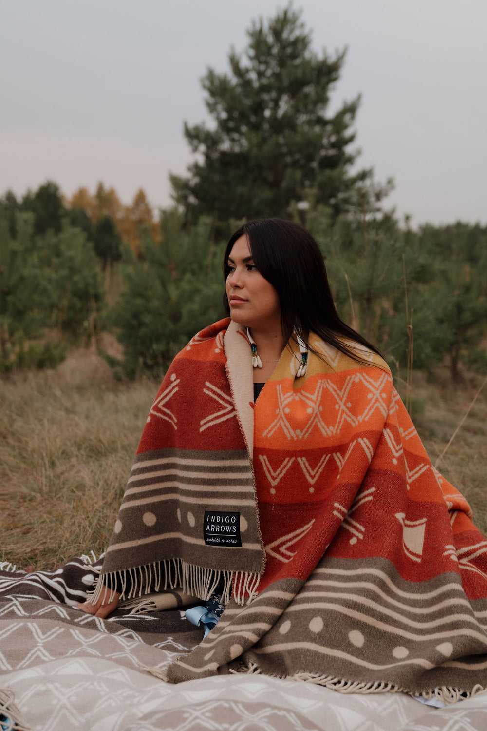 Elemental Collection Throw Blankets by Sackcloth & Ashes