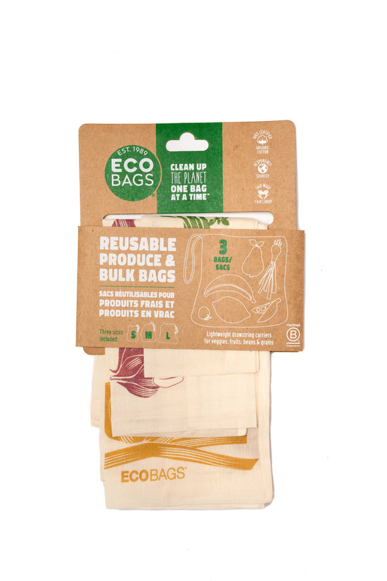 Load image into Gallery viewer, ECOBAGS Produce Bag 3 Set
