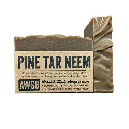 A Wild Soap Bar - Pine Tar Neem