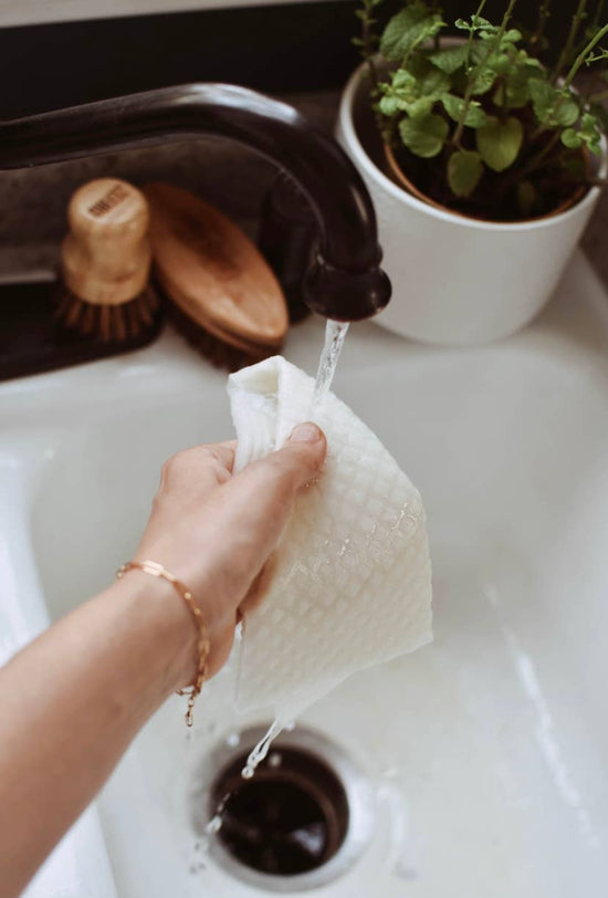 Swedish Dish Cloth | Biodegradable | White