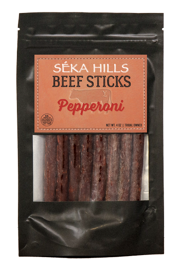 Pepperoni Beef Sticks by Seka Hills