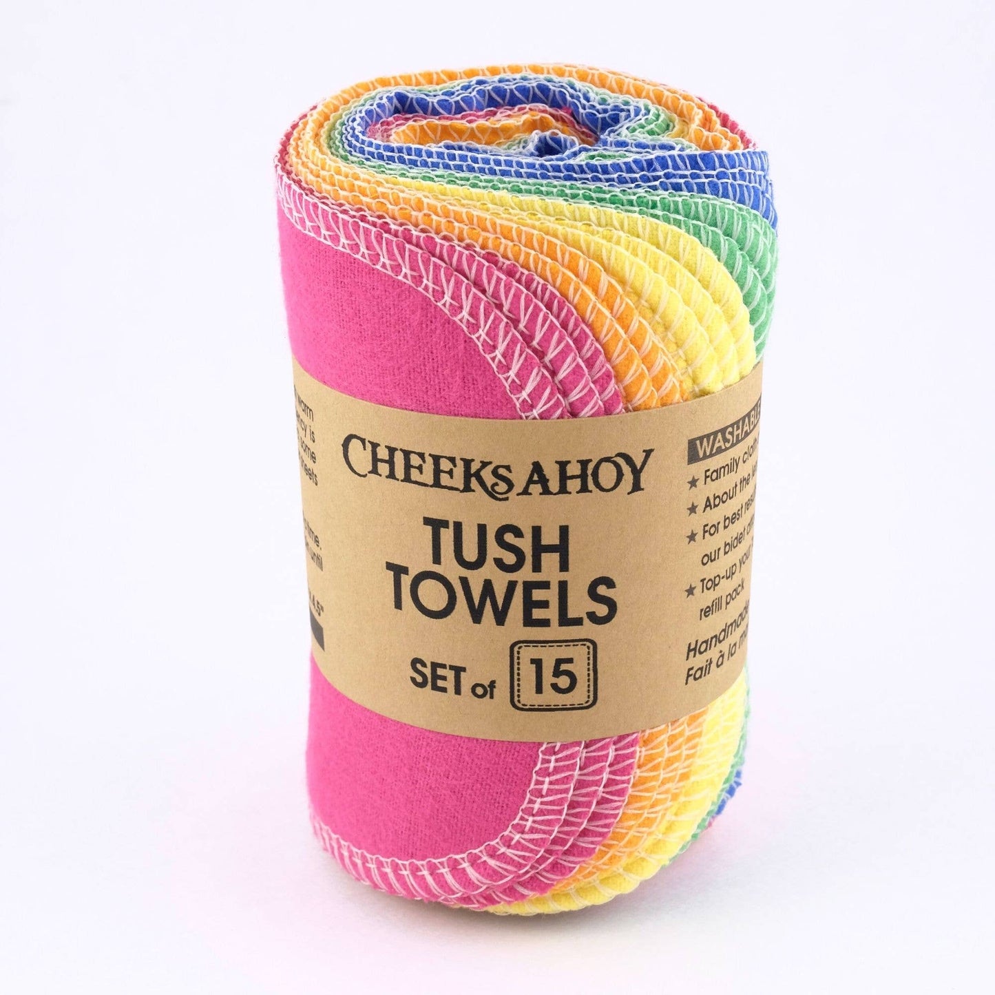 Tush Towels • Reusable Toilet Tissue