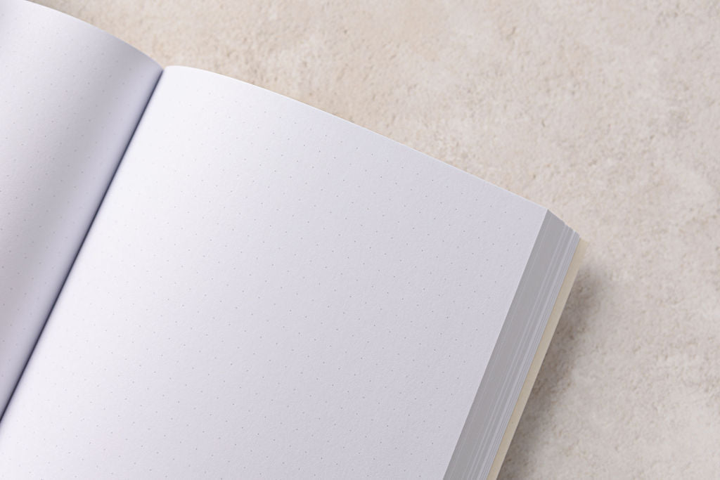 A5 Lined Notebooks in Mist, Ruled Notepads, Stationery by LSW London