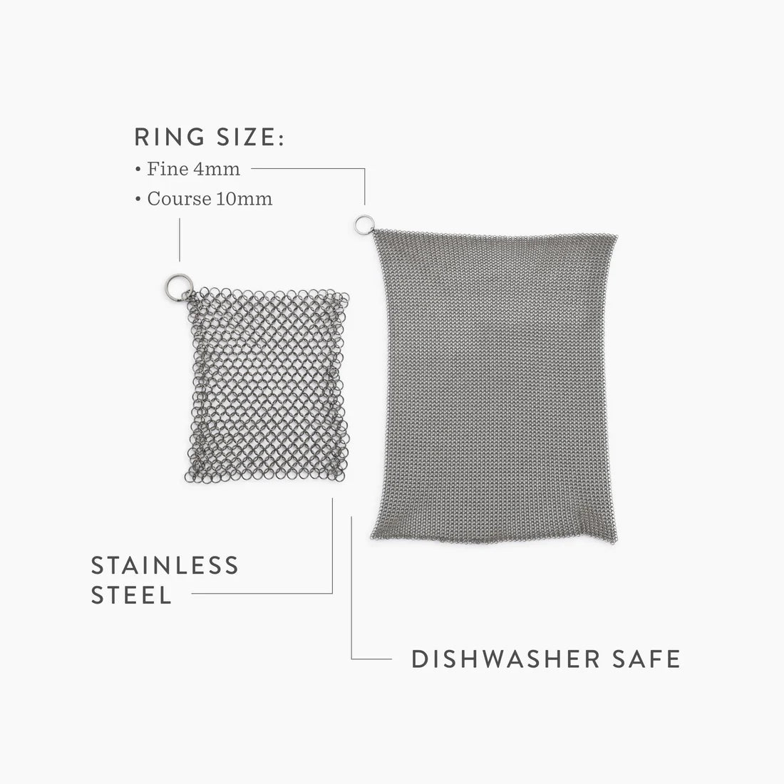 Stainless Steel Cleaning Mesh Chain Mail