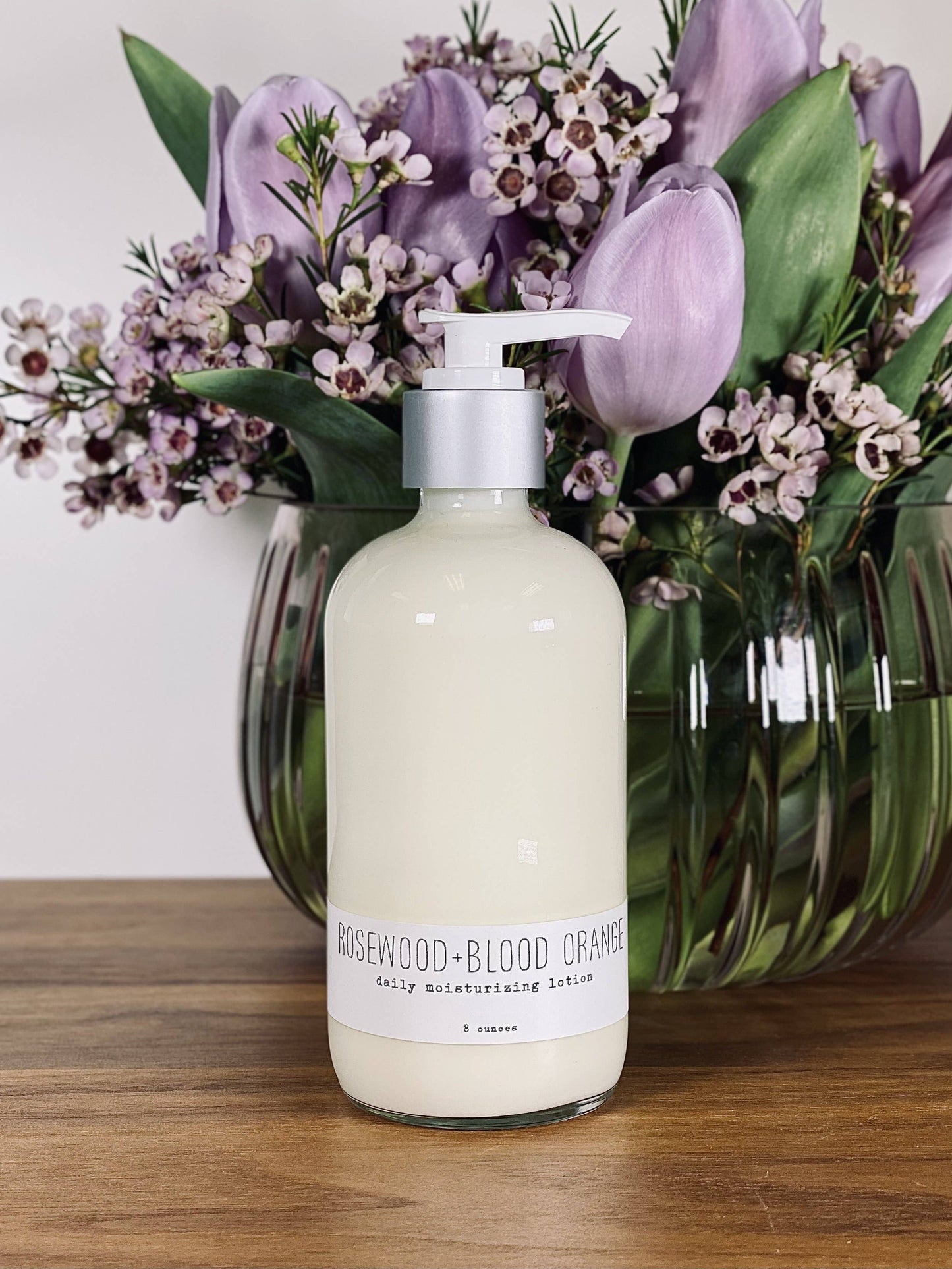 Daily Moisturizing Lotion: Rosewood + Blood Orange