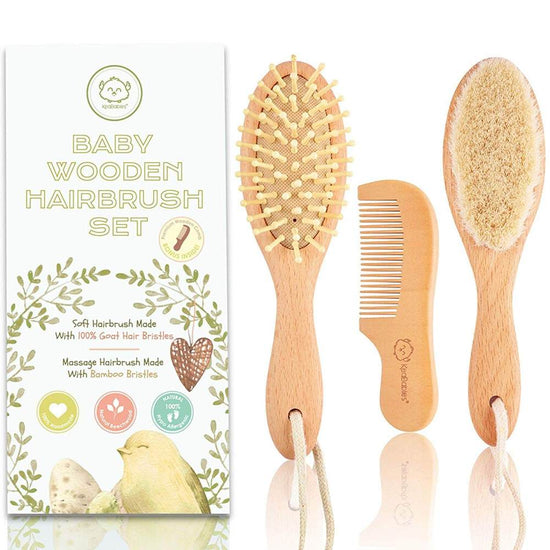 Load image into Gallery viewer, Baby | Hair Brush and Comb Set
