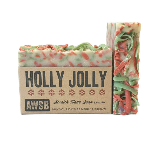 Load image into Gallery viewer, A Wild Soap Bar - Holly Jolly
