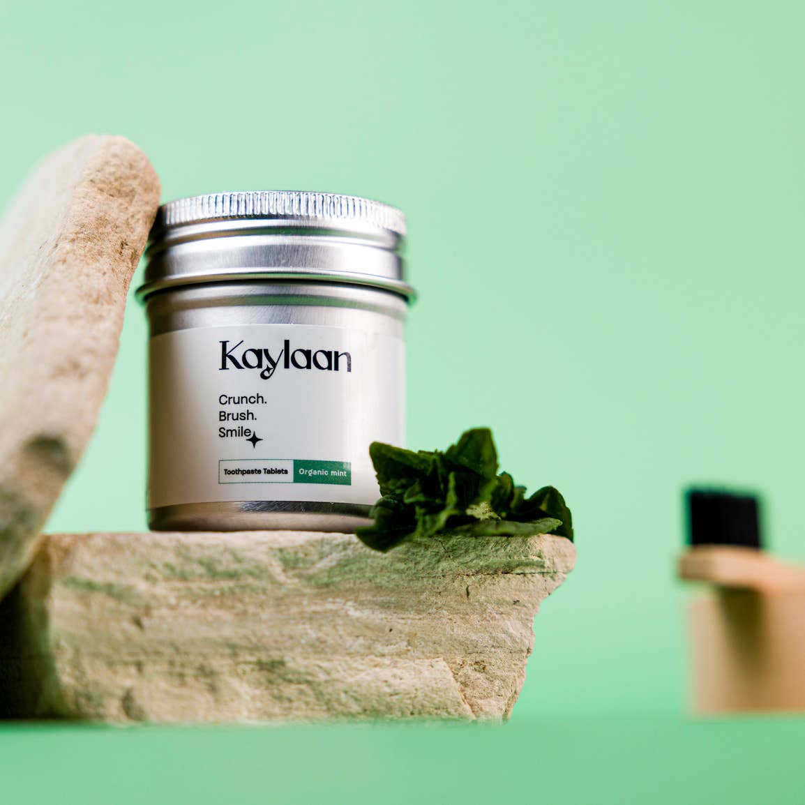 Toothpaste Tablets: Mint Fluoride by Kaylaan