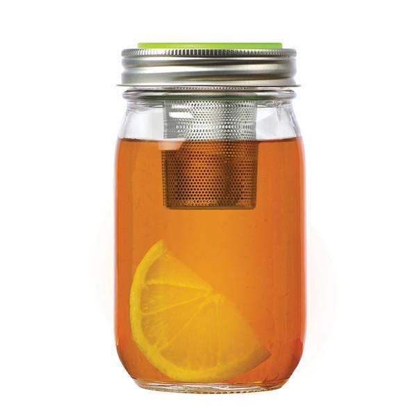 Load image into Gallery viewer, Mason Jar Tea Infuser
