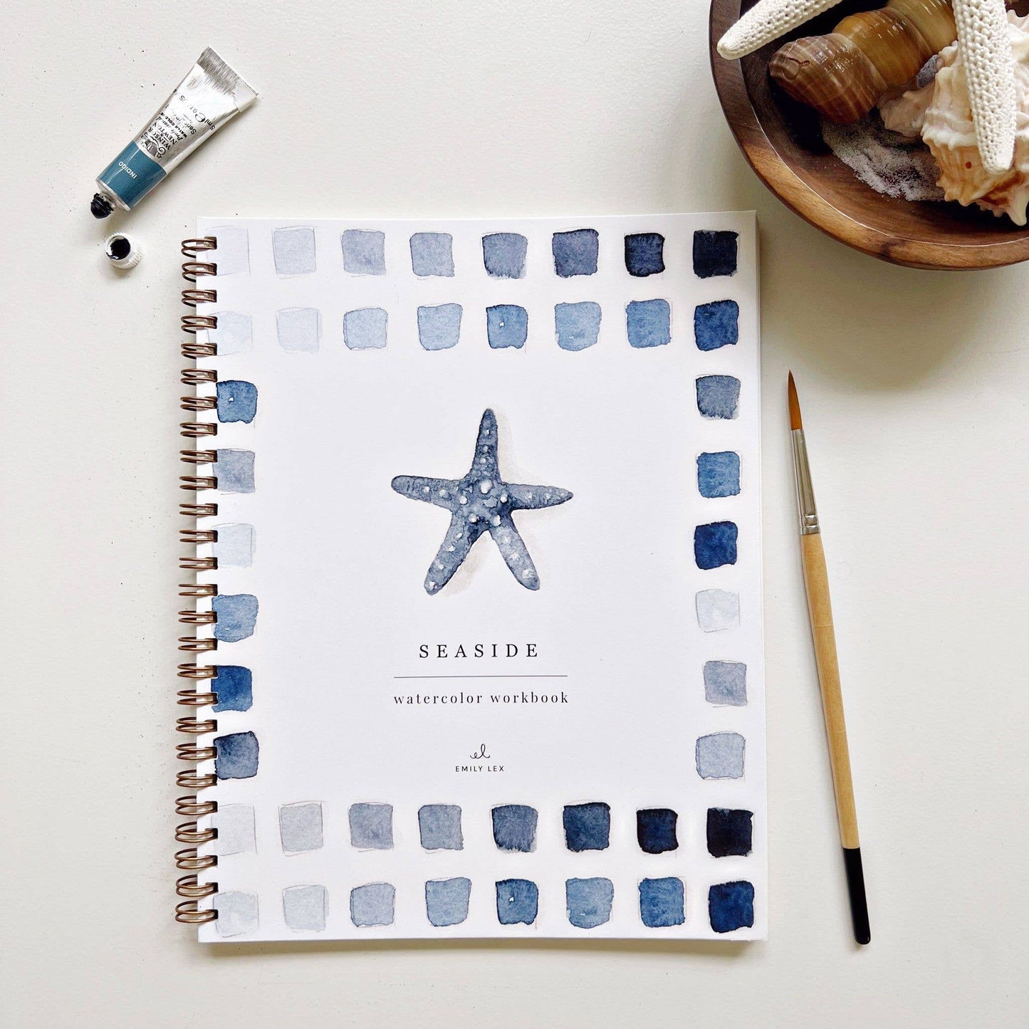 Emily Lex Studio - Watercolor Workbook: Seaside