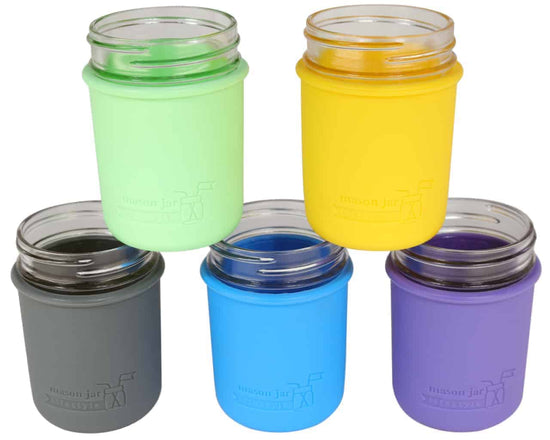 Mason Jar Sleeve l Pint l Silicone