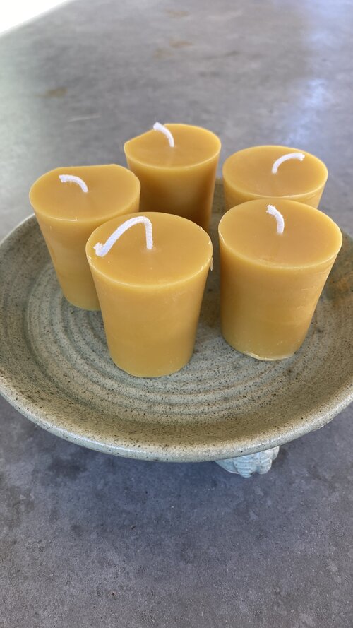 Load image into Gallery viewer, Candle | Beeswax Votive
